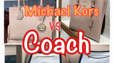 coach or michael kors more expensive|coach vs mk.